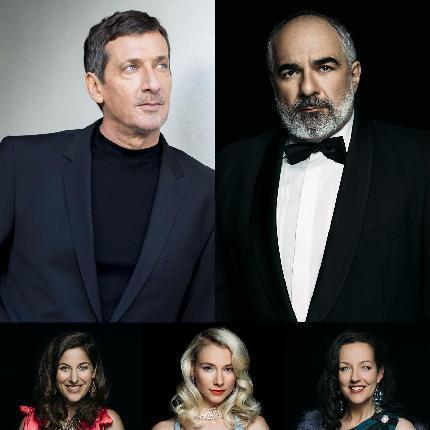 Fotos: Viktor Gernot (c) Felicitas Matern, Michael NIavarani, Ariana Schirasi Fard, Jennifer Frankl, Katharina Dorian (alle (c) Jan Frankl)